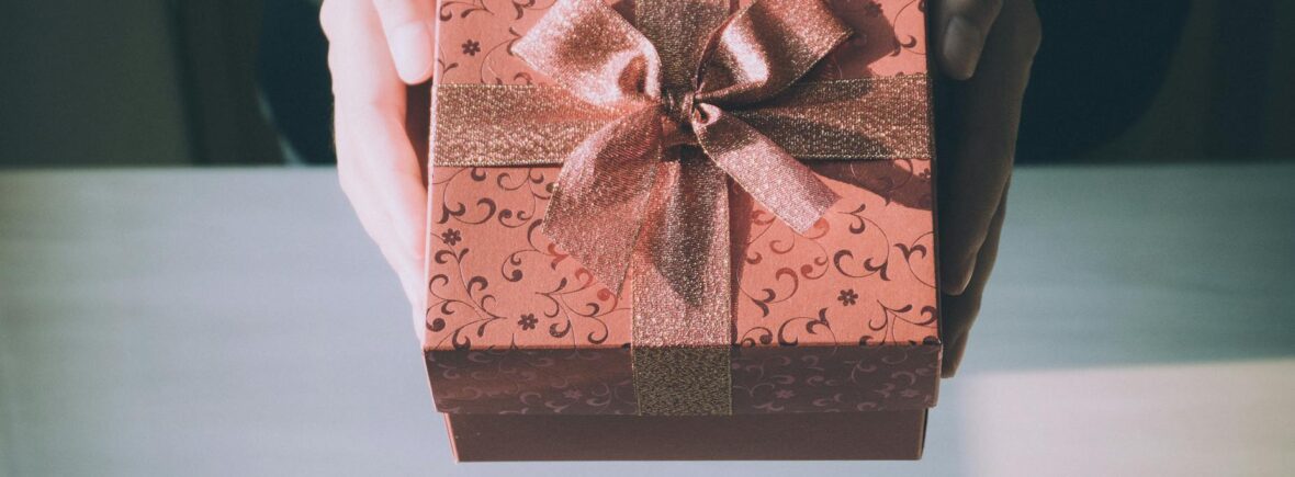 brown gift box